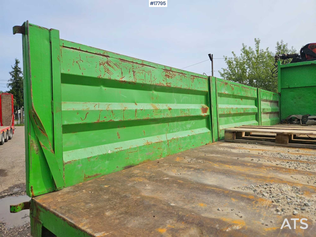 Camião de caixa aberta/ Plataforma, Camião grua 2007 Scania P 340: foto 14