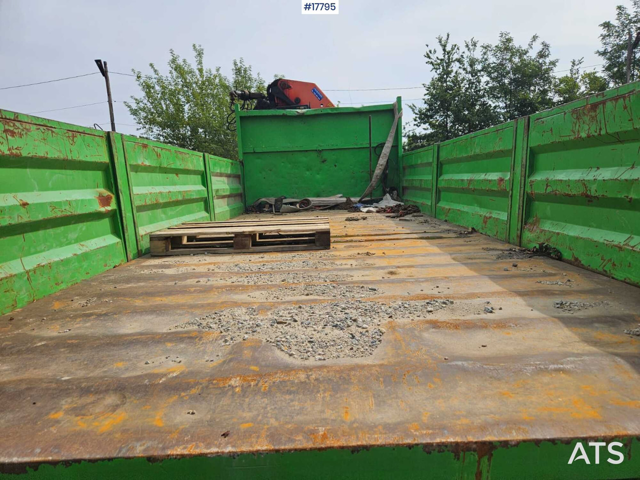 Camião de caixa aberta/ Plataforma, Camião grua 2007 Scania P 340: foto 16