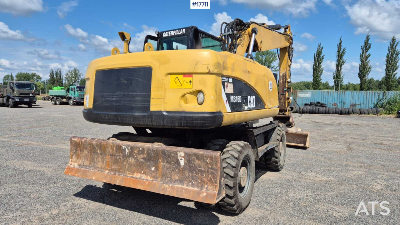 Escavadeira de rodas 2008 CAT M316D: foto 12