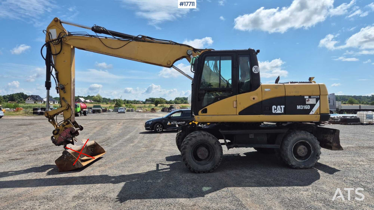 Escavadeira de rodas 2008 CAT M316D: foto 7
