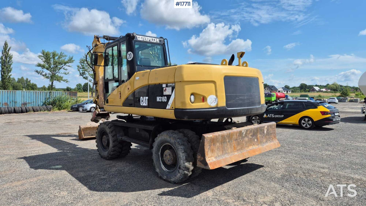 Escavadeira de rodas 2008 CAT M316D: foto 9