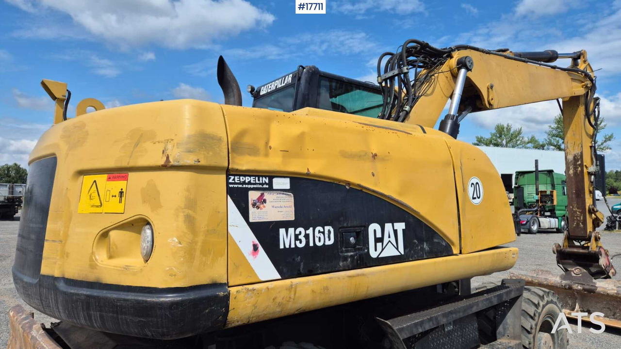 Escavadeira de rodas 2008 CAT M316D: foto 15