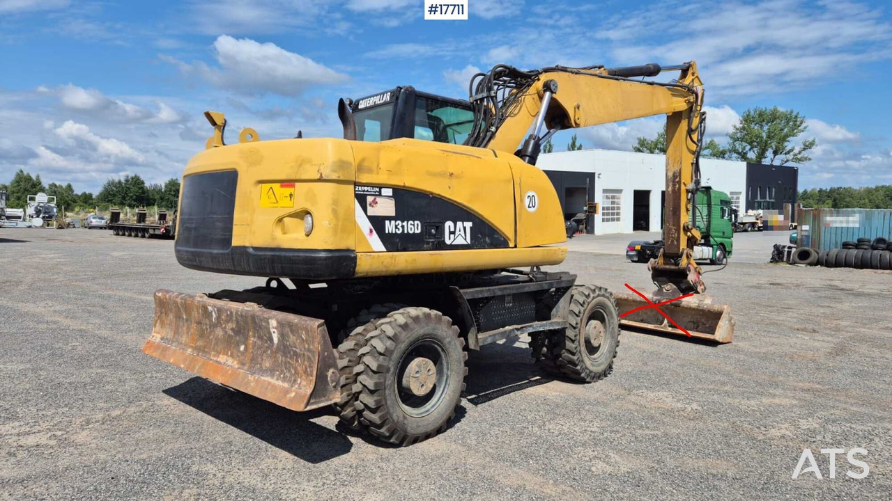 Escavadeira de rodas 2008 CAT M316D: foto 10