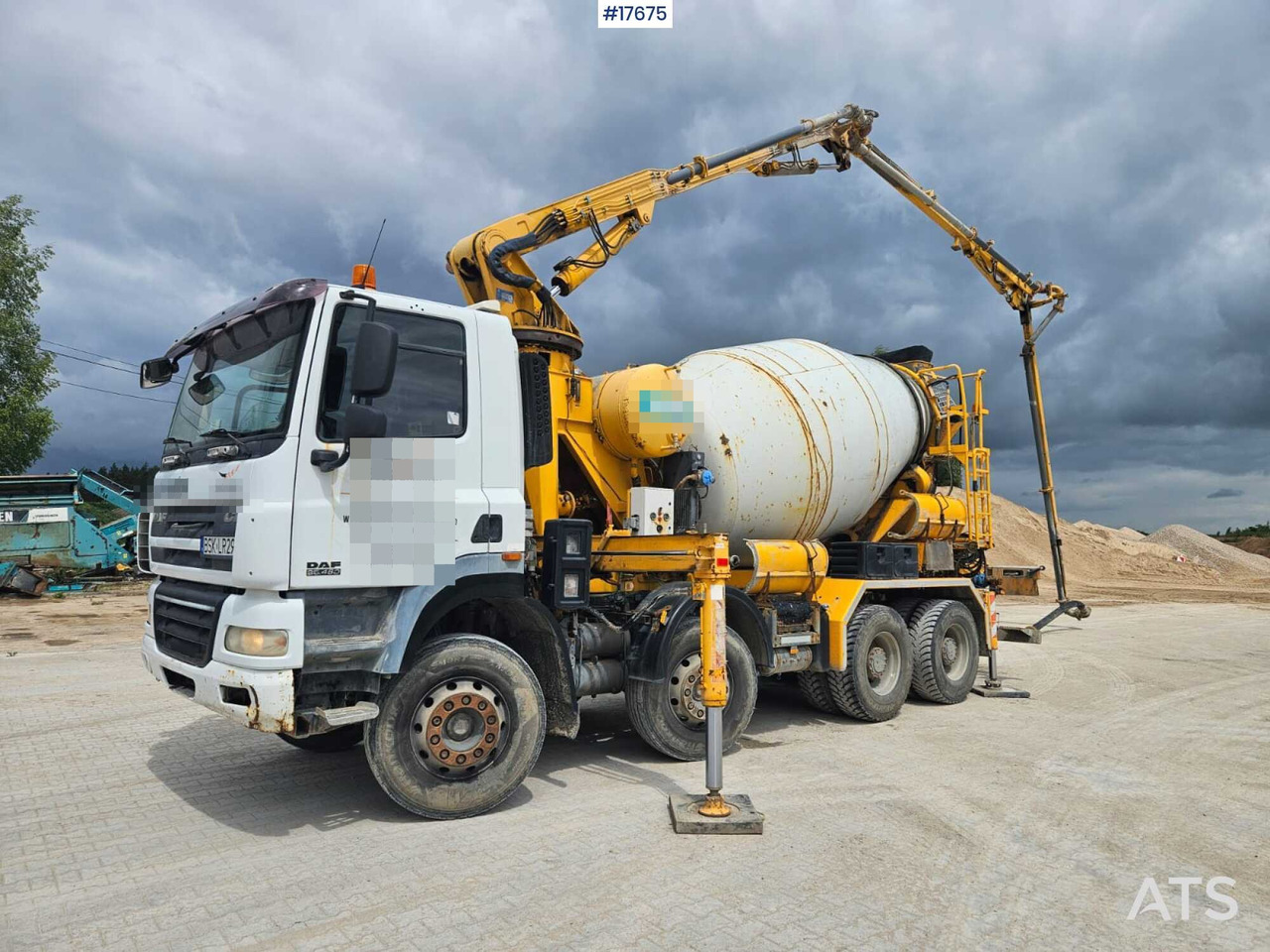 2008 DAF 85.460 - Camião betoneira: foto 2 2008 DAF 85.460 - Camião betoneira: foto 2