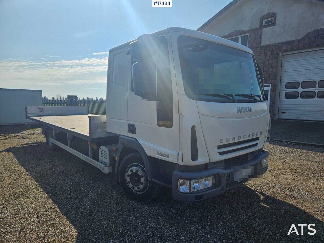 2009 Iveco Eurocargo 80 E22 - Camião de caixa aberta/ Plataforma: foto 1 2009 Iveco Eurocargo 80 E22 - Camião de caixa aberta/ Plataforma: foto 1
