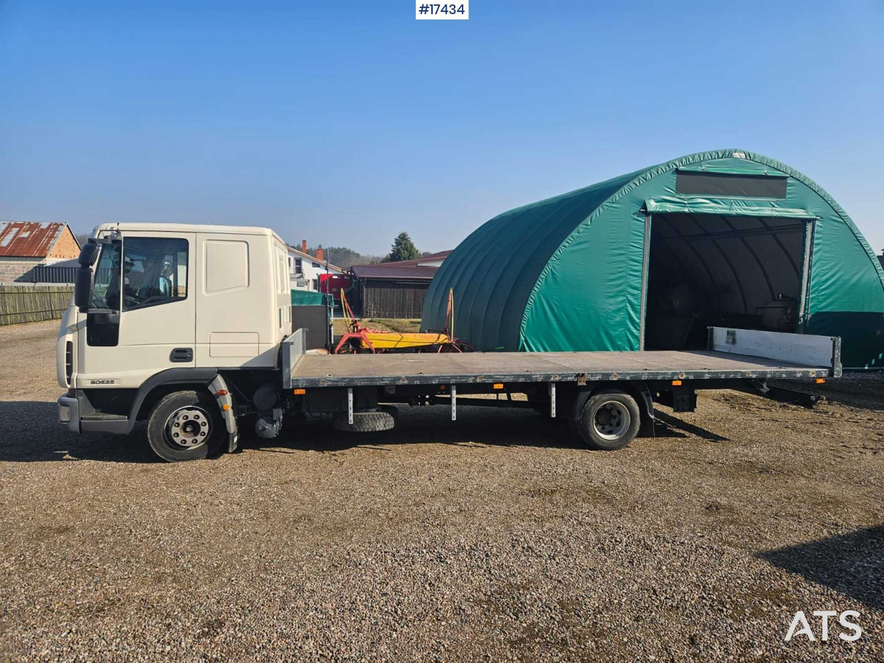 2009 Iveco Eurocargo 80 E22 - Camião de caixa aberta/ Plataforma: foto 5 2009 Iveco Eurocargo 80 E22 - Camião de caixa aberta/ Plataforma: foto 5