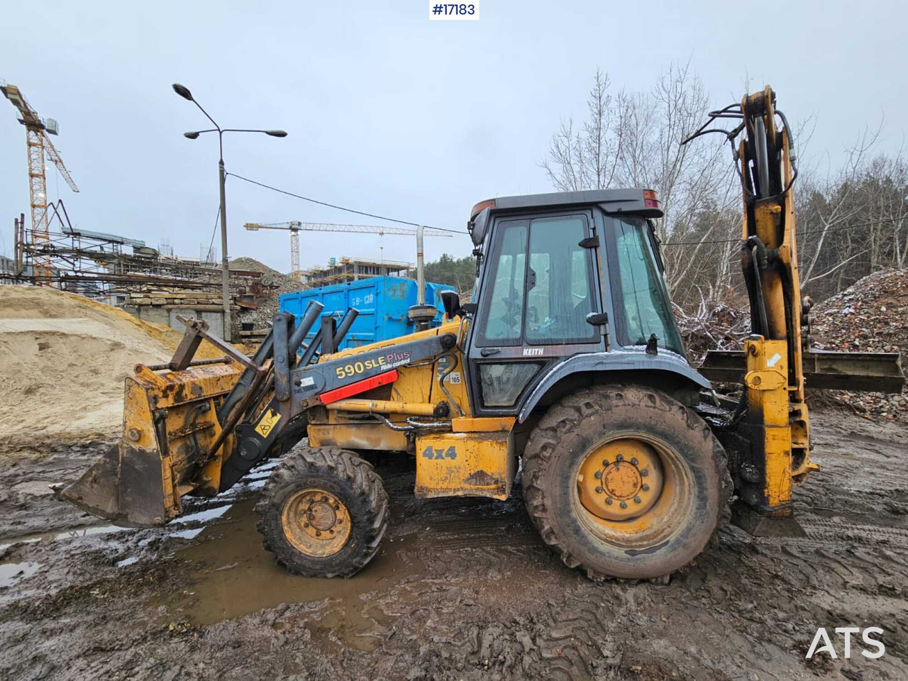 Backhoe loader CASE 590 Super LE PLUS (2000) - Retroescavadeira: foto 3 Backhoe loader CASE 590 Super LE PLUS (2000) - Retroescavadeira: foto 3