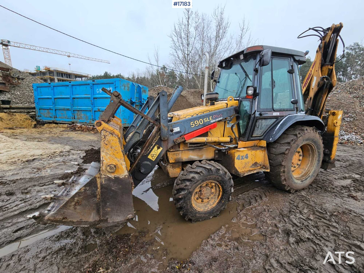 Backhoe loader CASE 590 Super LE PLUS (2000) - Retroescavadeira: foto 2 Backhoe loader CASE 590 Super LE PLUS (2000) - Retroescavadeira: foto 2