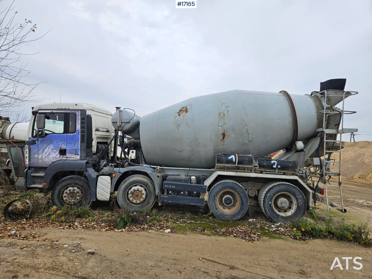Concrete mixer on MAN TGA chassis (2008) - Camião betoneira: foto 1 Concrete mixer on MAN TGA chassis (2008) - Camião betoneira: foto 1