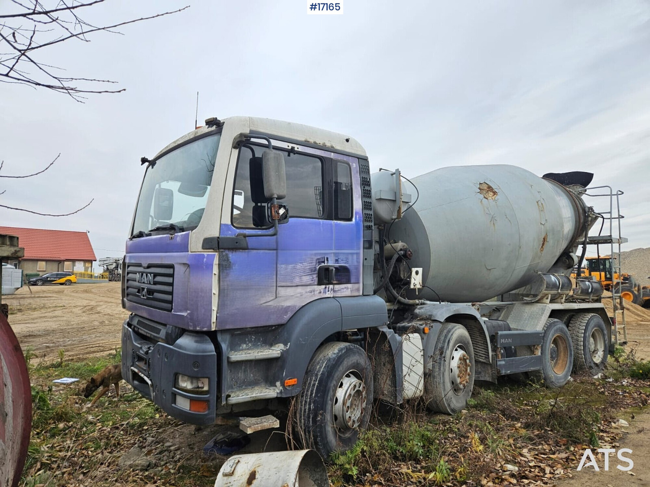 Concrete mixer on MAN TGA chassis (2008) - Camião betoneira: foto 2 Concrete mixer on MAN TGA chassis (2008) - Camião betoneira: foto 2