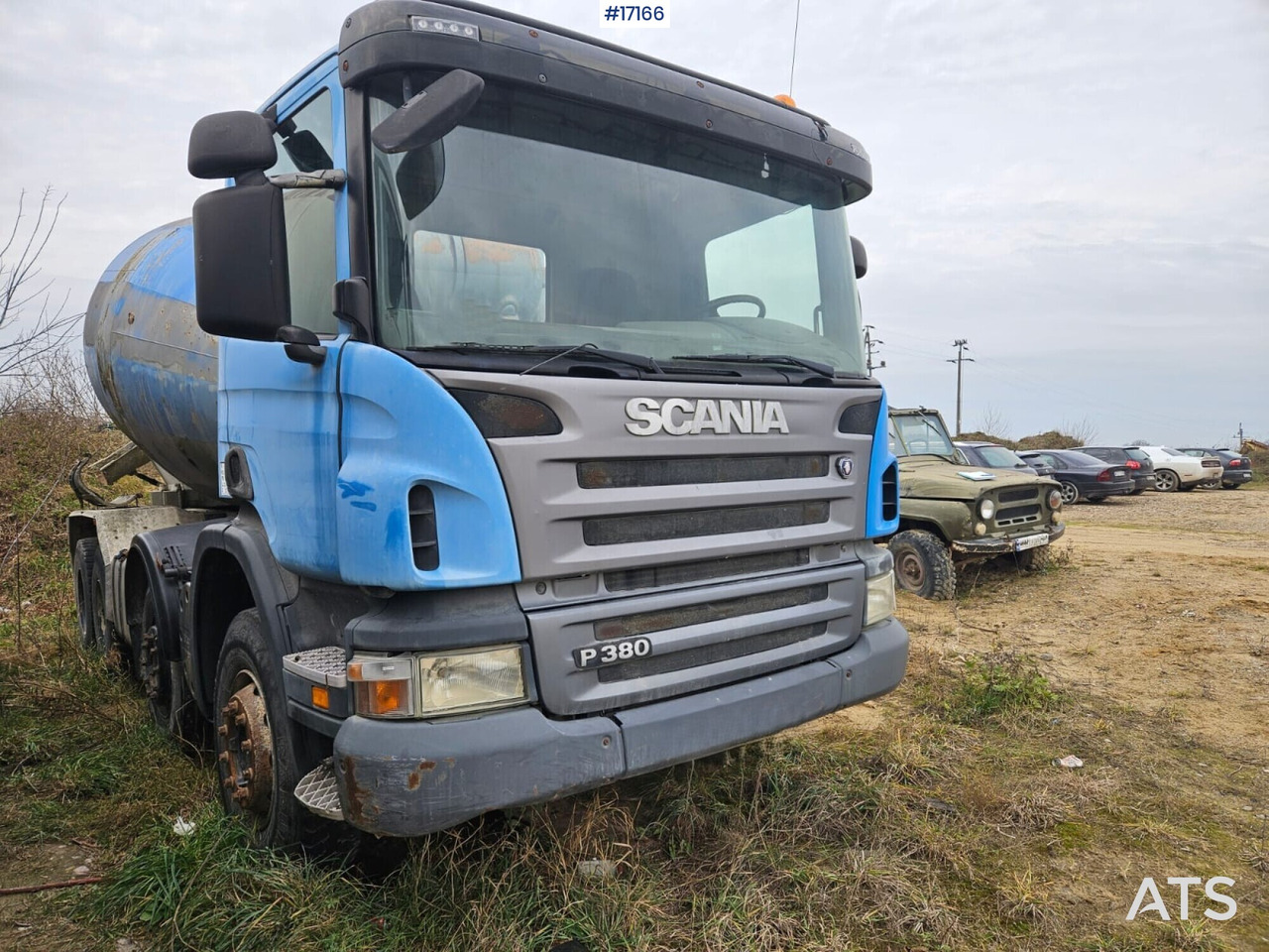 Concrete mixer on SCANIA P380 chassis (2008) - Camião betoneira: foto 5 Concrete mixer on SCANIA P380 chassis (2008) - Camião betoneira: foto 5