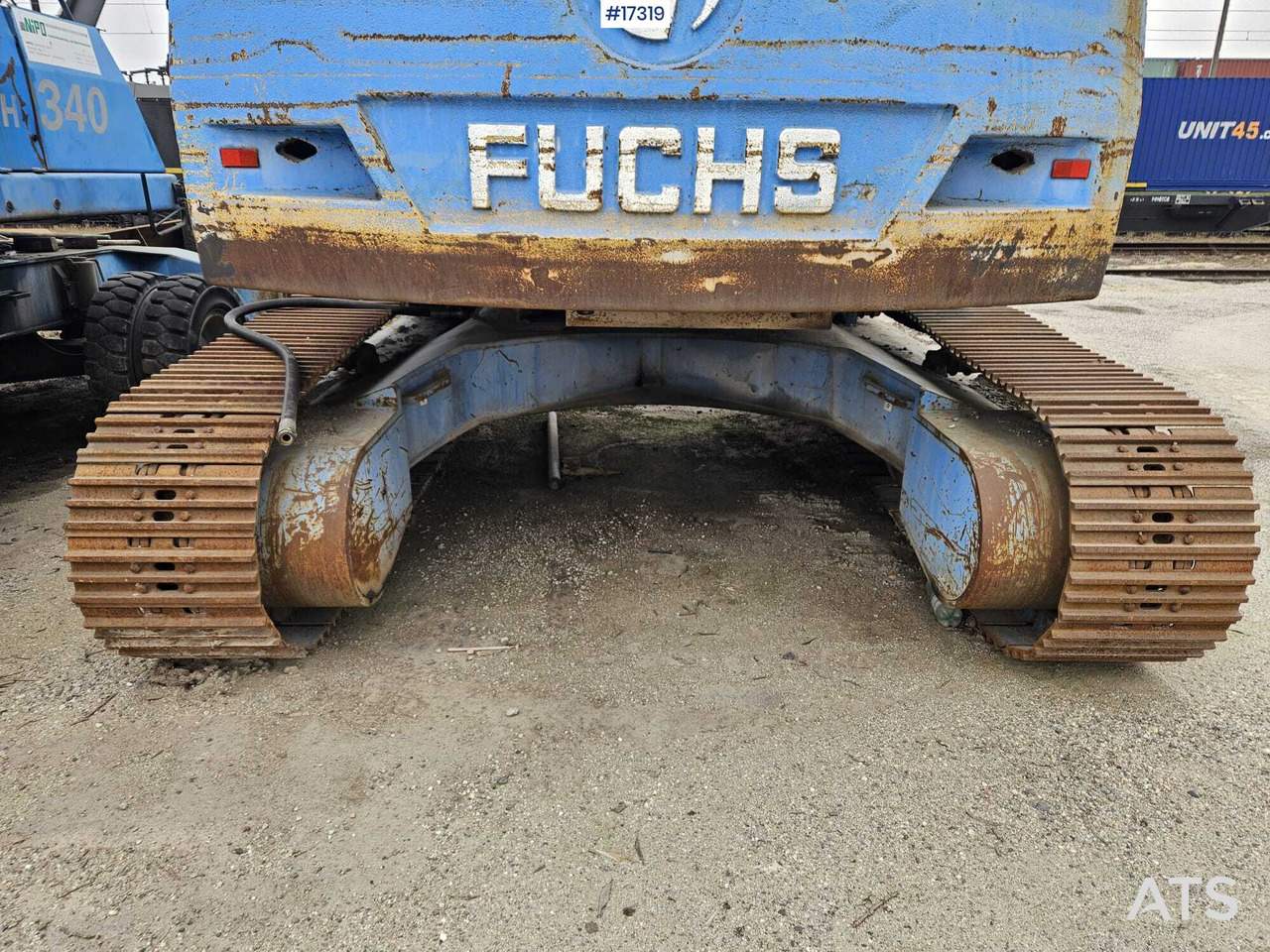 Escavadora de rastos FUCHS RHL 331 crawler excavator (2000): foto 8