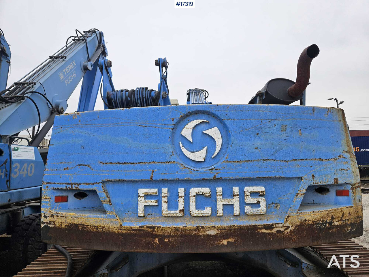 Escavadora de rastos FUCHS RHL 331 crawler excavator (2000): foto 7