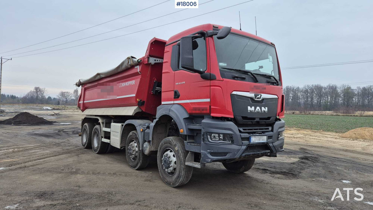 Four-axle tipper MAN TGS 41.470 8x6 (2021) - Camião basculante: foto 3 Four-axle tipper MAN TGS 41.470 8x6 (2021) - Camião basculante: foto 3