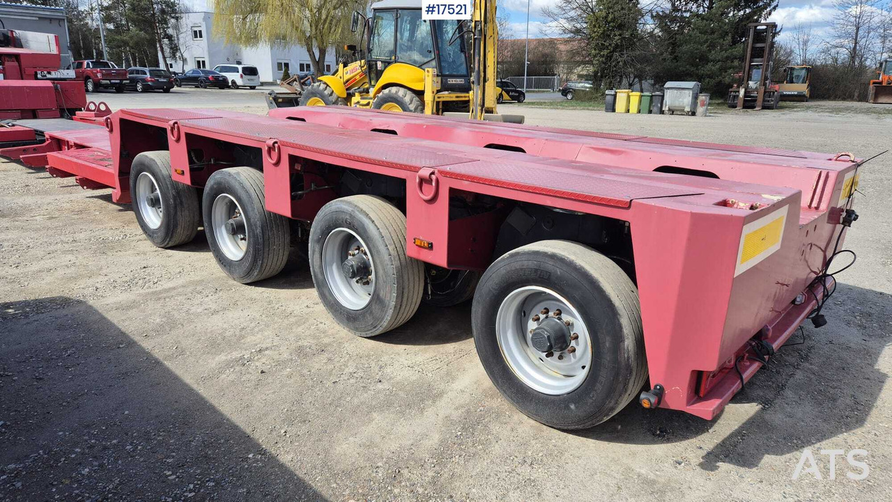 Semi-reboque baixa Low-bed semitrailer GOLDHOFER TIEFBETT 4+1 (1995): foto 15