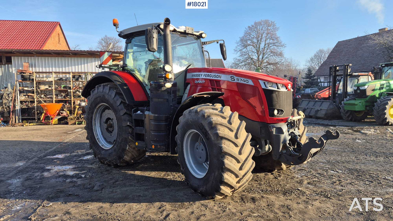 Massey Ferguson 8740S agricultural tractor (2019) - Trator: foto 3 Massey Ferguson 8740S agricultural tractor (2019) - Trator: foto 3