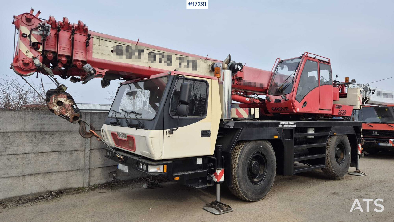 Mobile Crane GROVE GMK 2035E (2009) - Grua móvel: foto 1 Mobile Crane GROVE GMK 2035E (2009) - Grua móvel: foto 1