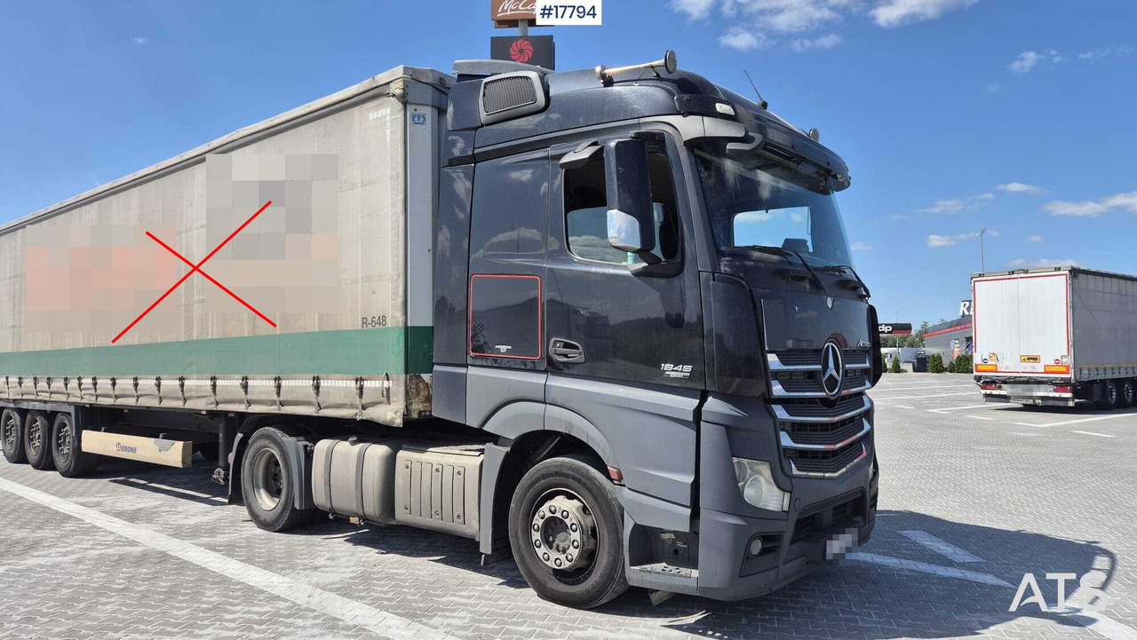 Truck tractor MERCEDES-BENZ ACTROS 1845 (2012) - Tractor: foto 1 Truck tractor MERCEDES-BENZ ACTROS 1845 (2012) - Tractor: foto 1