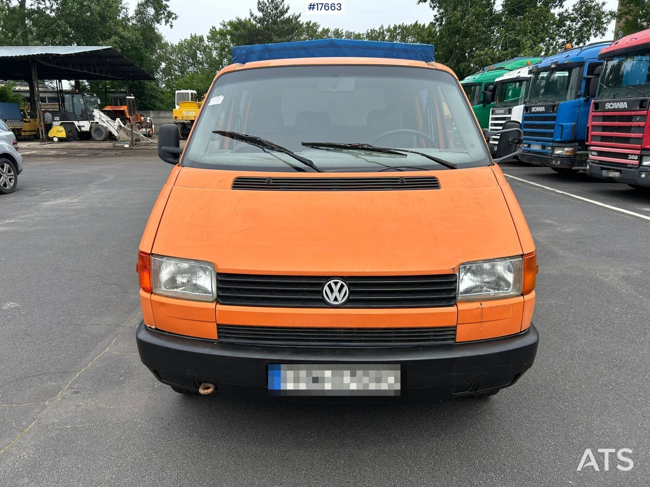 Volkswagen Transporter 1.9D double cab with box body (1992) - Carrinha de lona, Carrinha cabine dupla: foto 2 Volkswagen Transporter 1.9D double cab with box body (1992) - Carrinha de lona, Carrinha cabine dupla: foto 2