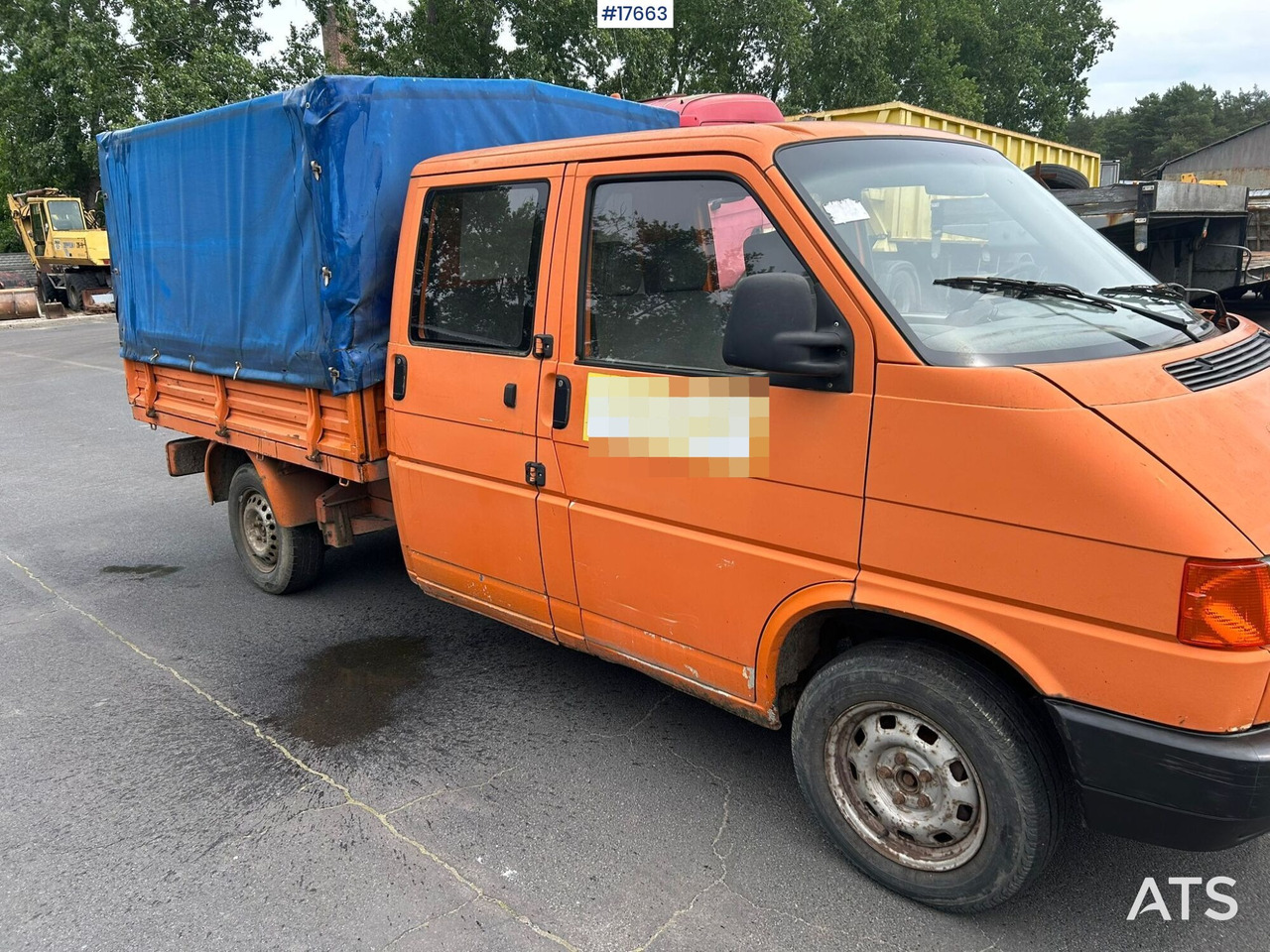 Volkswagen Transporter 1.9D double cab with box body (1992) - Carrinha de lona, Carrinha cabine dupla: foto 5 Volkswagen Transporter 1.9D double cab with box body (1992) - Carrinha de lona, Carrinha cabine dupla: foto 5