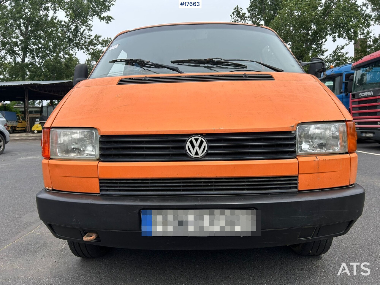 Volkswagen Transporter 1.9D double cab with box body (1992) - Carrinha de lona, Carrinha cabine dupla: foto 3 Volkswagen Transporter 1.9D double cab with box body (1992) - Carrinha de lona, Carrinha cabine dupla: foto 3