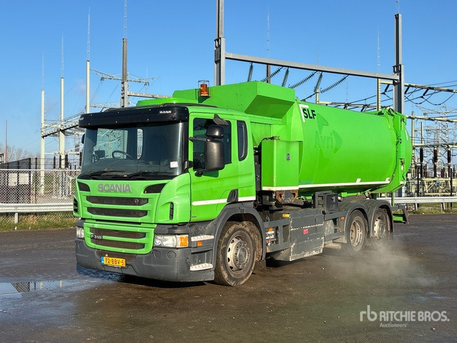 2013 Scania P310 6x2 Side Loader Waste Collection Truck - Caminhão de lixo: foto 1 2013 Scania P310 6x2 Side Loader Waste Collection Truck - Caminhão de lixo: foto 1