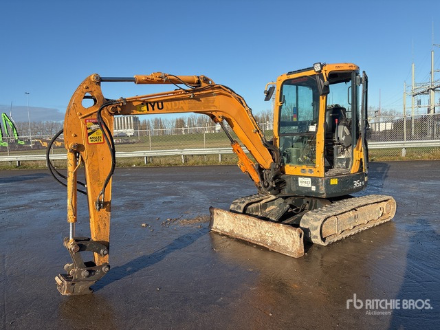 2018 Hyundai Robex x35x (Inoperable) Mini Excavator: <6.6t - Mini escavadeira: foto 1 2018 Hyundai Robex x35x (Inoperable) Mini Excavator: <6.6t - Mini escavadeira: foto 1