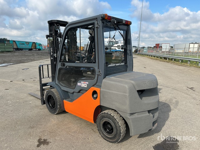 2018 Toyota 02-8FDF30 3000 kg Forklift - Empilhadeira a diesel: foto 2 2018 Toyota 02-8FDF30 3000 kg Forklift - Empilhadeira a diesel: foto 2