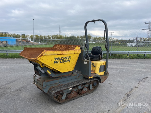2018 Wacker Neuson DT15 Stand-On Swivel Mini Crawler Dumper - Dumper de rastos: foto 1 2018 Wacker Neuson DT15 Stand-On Swivel Mini Crawler Dumper - Dumper de rastos: foto 1