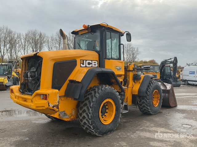 2020 JCB 427S5ZX Wiellader - Pá carregadora de rodas: foto 3 2020 JCB 427S5ZX Wiellader - Pá carregadora de rodas: foto 3