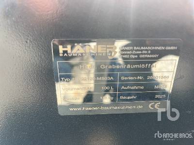 HAENER HHG2100-MS03A Tilt Ditch (Unused) - Balde escavadora: foto 5 HAENER HHG2100-MS03A Tilt Ditch (Unused) - Balde escavadora: foto 5