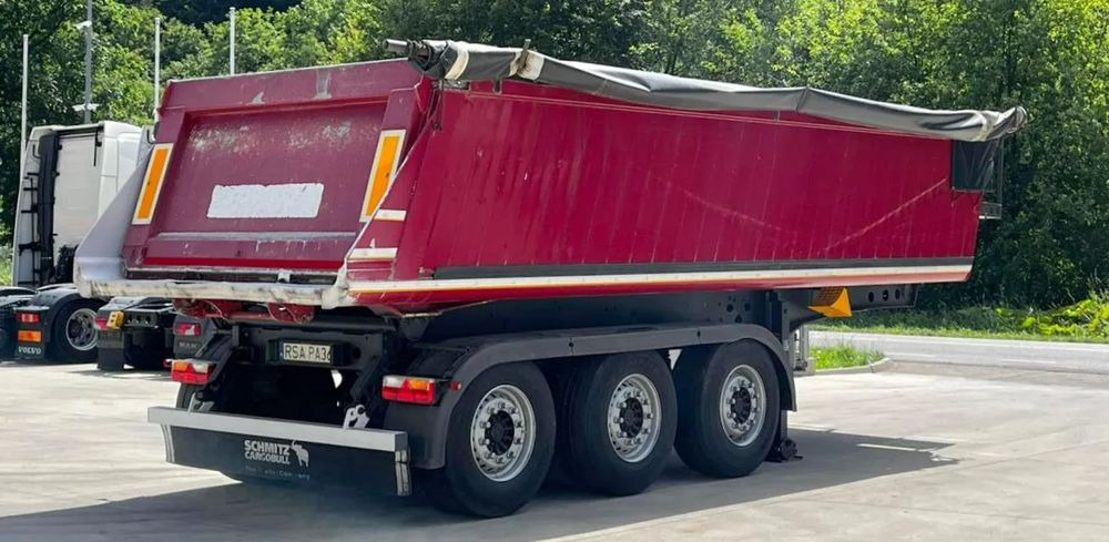 Schmitz Cargobull Wywrotka Aluminiowa 27m3 // Osie SAF // 2007 Rok // Klapa // - Semi-reboque basculante: foto 1 Schmitz Cargobull Wywrotka Aluminiowa 27m3 // Osie SAF // 2007 Rok // Klapa // - Semi-reboque basculante: foto 1