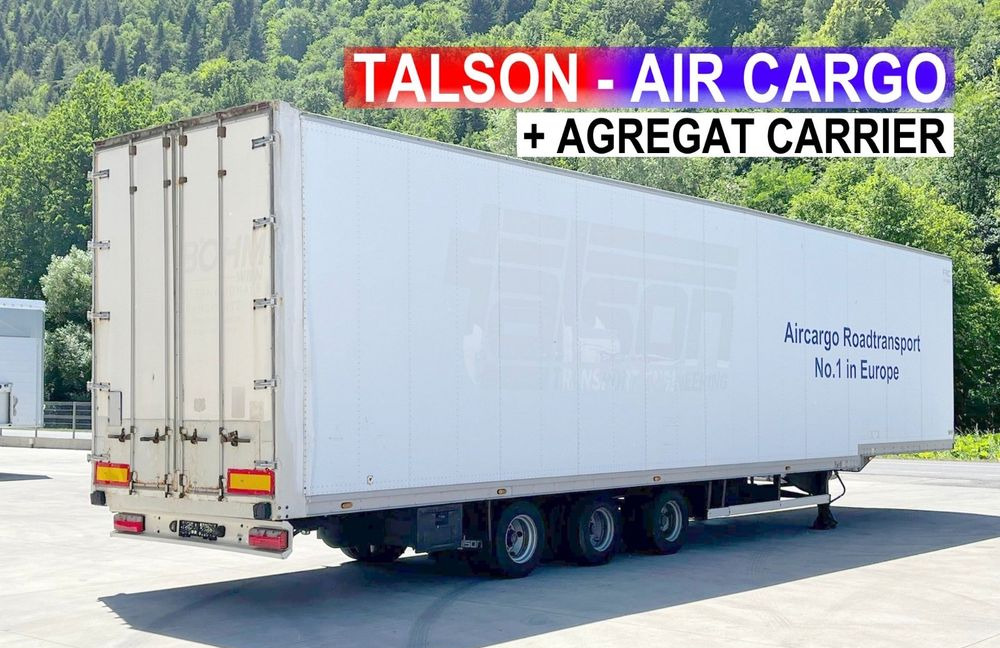 Talson Chłodnia Air Cargo // Carrier Maxima // 2006 Rok // Rolki // Przesyłki lotnicze // - Semi-reboque frigorífico: foto 1 Talson Chłodnia Air Cargo // Carrier Maxima // 2006 Rok // Rolki // Przesyłki lotnicze // - Semi-reboque frigorífico: foto 1