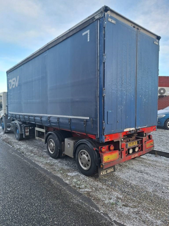 Kel-Berg 2 akslet linktrailer m. gardinsider - Semi-reboque de lona: foto 2 Kel-Berg 2 akslet linktrailer m. gardinsider - Semi-reboque de lona: foto 2