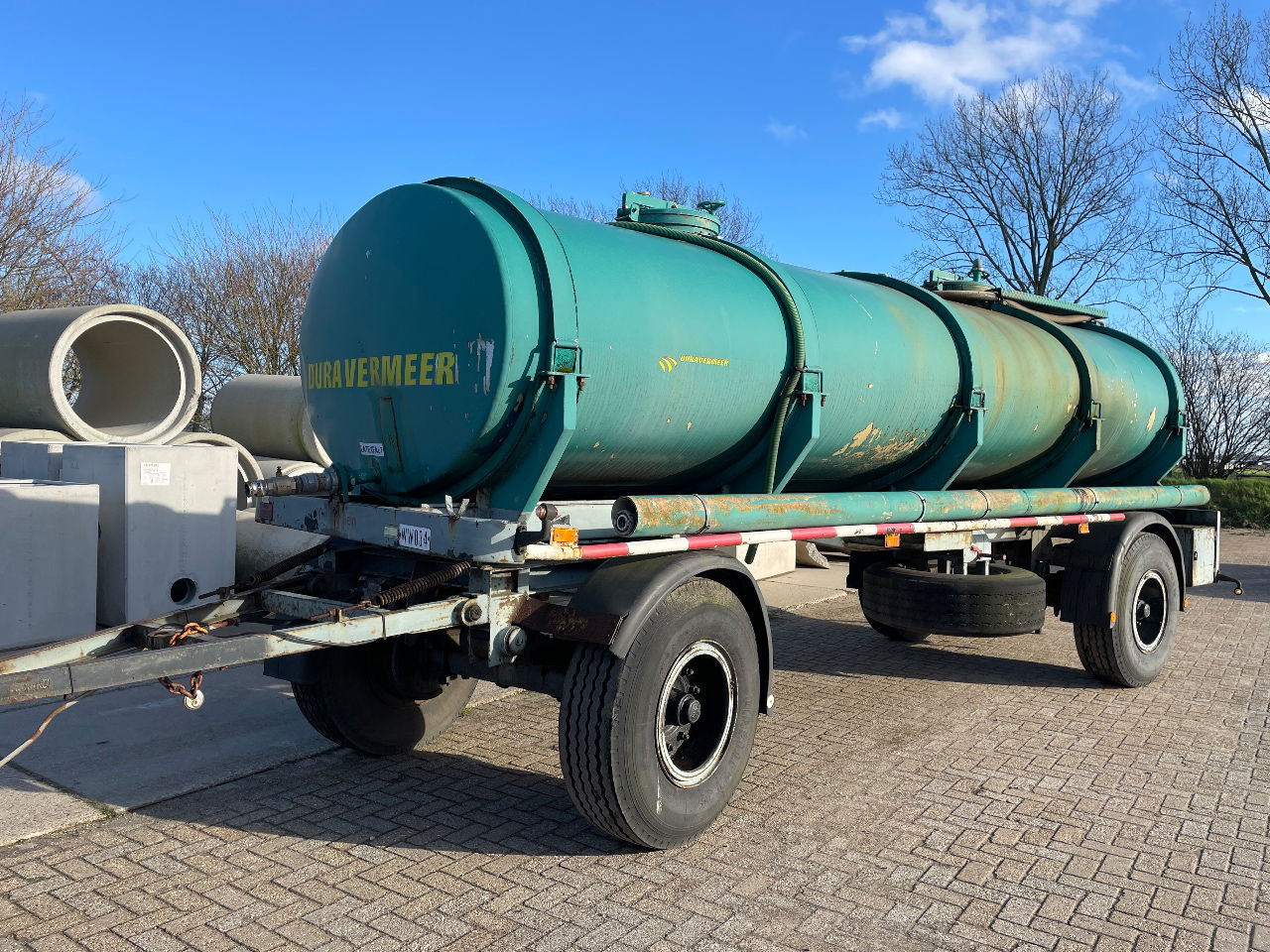 Burg Bitumen tank inox 14.000L - Reboque tanque: foto 1 Burg Bitumen tank inox 14.000L - Reboque tanque: foto 1