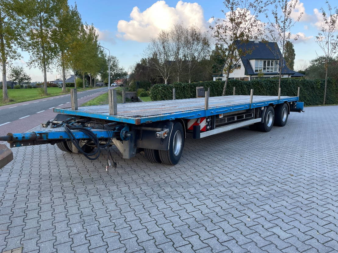Vogelzang Schamelwagen open laadbak met uitschuifbare number - Reboque plataforma/ Caixa aberta: foto 1 Vogelzang Schamelwagen open laadbak met uitschuifbare number - Reboque plataforma/ Caixa aberta: foto 1