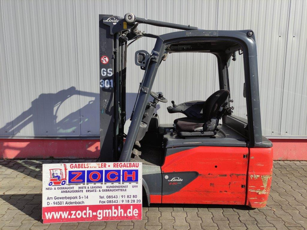 Linde E20L-02-386 - Empilhadeira elétrica: foto 1 Linde E20L-02-386 - Empilhadeira elétrica: foto 1