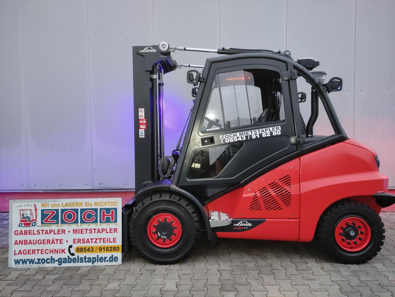 Linde H50D-02/600-394 EVO - Empilhadeira a diesel: foto 1 Linde H50D-02/600-394 EVO - Empilhadeira a diesel: foto 1