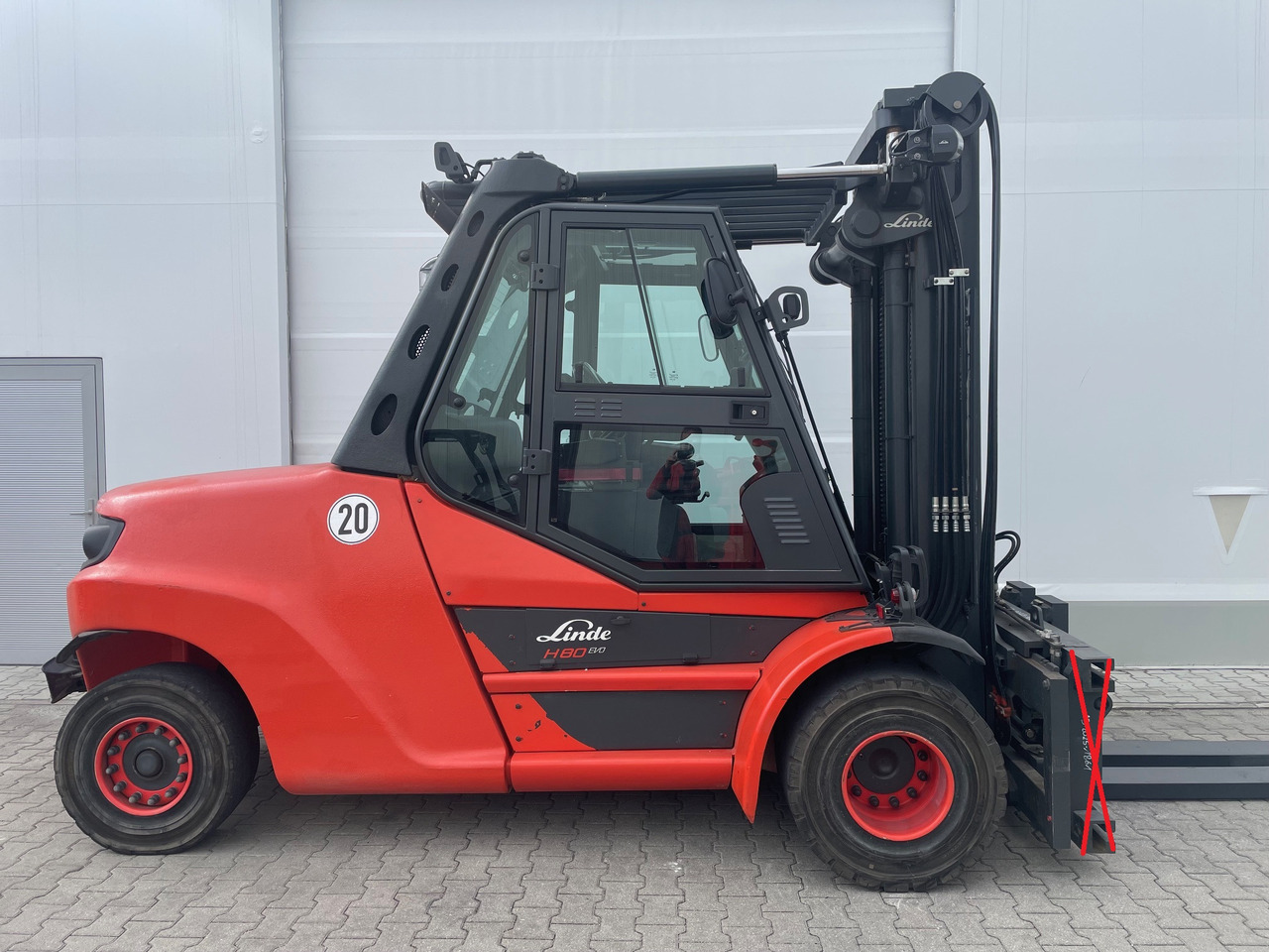 Linde H80D-03/1100-396 EVO - Empilhadeira a diesel: foto 2 Linde H80D-03/1100-396 EVO - Empilhadeira a diesel: foto 2