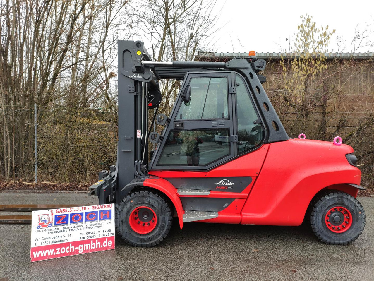 Linde H80D-1100-03-396 - Empilhadeira a diesel: foto 2 Linde H80D-1100-03-396 - Empilhadeira a diesel: foto 2