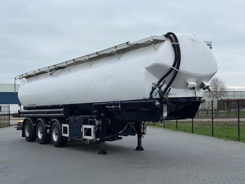 Feldbinder EUT 59.3 59.3 KUUB, 4 VAKKEN, DRIE KEER TIEN TONS ASSEN, STUURAS. - Semirreboque tanque: foto 1 Feldbinder EUT 59.3 59.3 KUUB, 4 VAKKEN, DRIE KEER TIEN TONS ASSEN, STUURAS. - Semirreboque tanque: foto 1