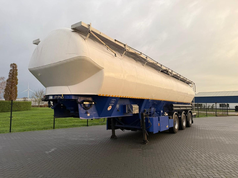 Feldbinder FFB 68M3, 7 VAKKEN, HOLLAND TRAILER, STEERING. - Semirreboque tanque: foto 5 Feldbinder FFB 68M3, 7 VAKKEN, HOLLAND TRAILER, STEERING. - Semirreboque tanque: foto 5