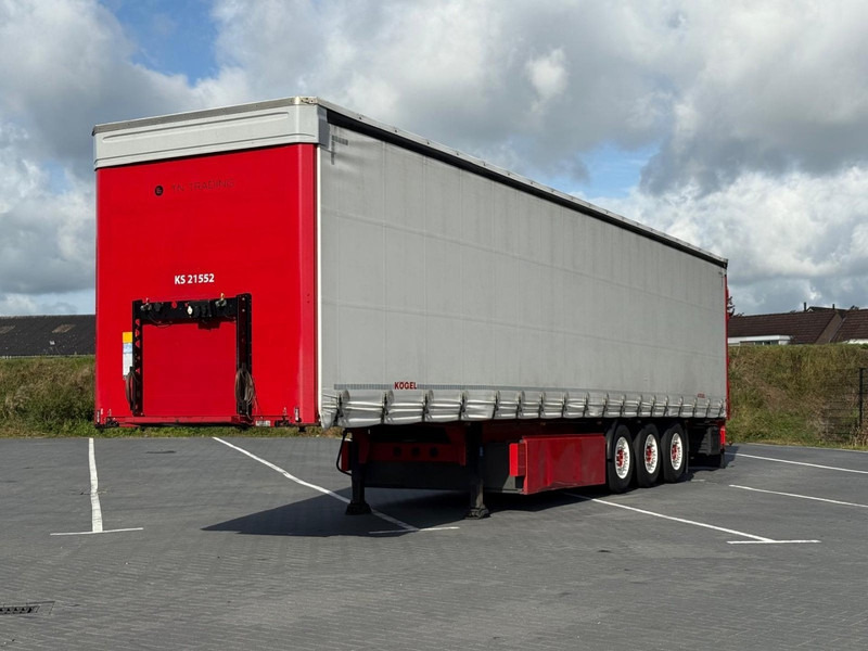 Kögel SN24 BLOKKEN BUMPER, SHOW, PALLETKIST, GESPOTEN WIELEN. - Semi-reboque de lona: foto 2 Kögel SN24 BLOKKEN BUMPER, SHOW, PALLETKIST, GESPOTEN WIELEN. - Semi-reboque de lona: foto 2