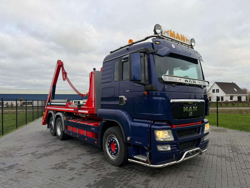 MAN 28.480 PORTAAL ARM, BLAD LUCHT, RETARDER, 6X2. - Camião multibenne: foto 1 MAN 28.480 PORTAAL ARM, BLAD LUCHT, RETARDER, 6X2. - Camião multibenne: foto 1