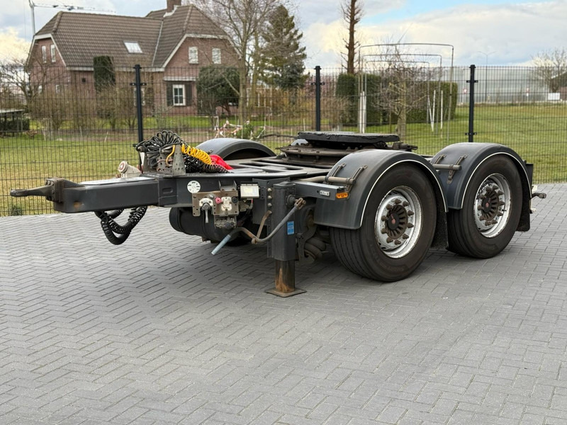 Pacton DXX.218 DOLLY, LZV, LIFT AXLE, 2017, DRAAIKRANS. - Semi-reboque transportador de contêineres/ Caixa móvel: foto 1 Pacton DXX.218 DOLLY, LZV, LIFT AXLE, 2017, DRAAIKRANS. - Semi-reboque transportador de contêineres/ Caixa móvel: foto 1