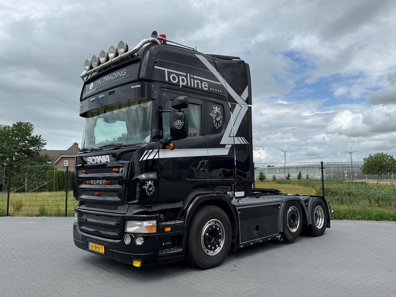 Scania R500 STEERING PUSHER, LEATHER, RETARDER, OPEN EXHAUST. - Tractor: foto 2 Scania R500 STEERING PUSHER, LEATHER, RETARDER, OPEN EXHAUST. - Tractor: foto 2