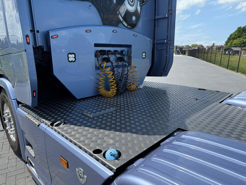 Tractor Scania S650 V8 NGS SHOWTRUCK, GESTUURD, VOLLUCHT, TOPSTAAT, ALCOA'S.: foto 12