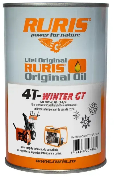 Olej RURIS 4T-Winter GT - Óleo lubrificante/ Produto para o cuidado automovel: foto 1 Olej RURIS 4T-Winter GT - Óleo lubrificante/ Produto para o cuidado automovel: foto 1