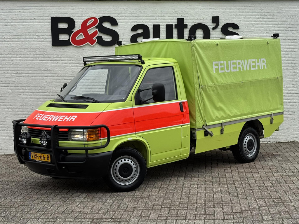 Volkswagen Transporter-2.5 292 syncro ex Zwitserse brandweer Trekhaak Verstralers Laadruimte ventilatie - Carrinha de lona: foto 1 Volkswagen Transporter-2.5 292 syncro ex Zwitserse brandweer Trekhaak Verstralers Laadruimte ventilatie - Carrinha de lona: foto 1