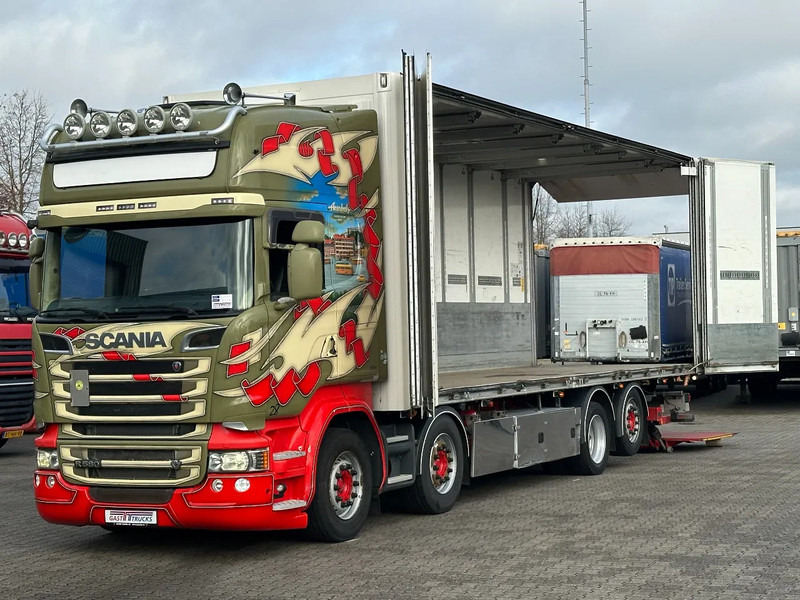 Scania R580 V8 8x2*6 Ekeri Full Side Opening / Retarder / 605 Tkm / Full Air - Camião furgão: foto 2 Scania R580 V8 8x2*6 Ekeri Full Side Opening / Retarder / 605 Tkm / Full Air - Camião furgão: foto 2